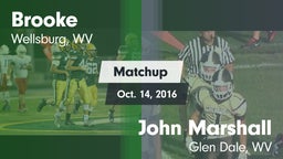 Matchup: Brooke vs. John Marshall  2016