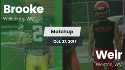 Matchup: Brooke vs. Weir  2017