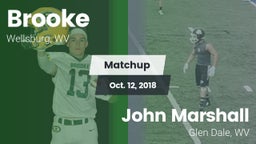 Matchup: Brooke vs. John Marshall  2018