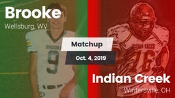 Matchup: Brooke vs. Indian Creek  2019