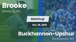 Matchup: Brooke vs. Buckhannon-Upshur  2019