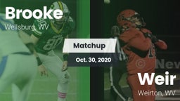 Matchup: Brooke vs. Weir  2020