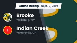 Recap: Brooke  vs. Indian Creek  2021