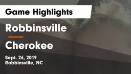 Robbinsville  vs Cherokee  Game Highlights - Sept. 26, 2019