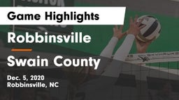 Robbinsville  vs Swain County  Game Highlights - Dec. 5, 2020