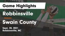 Robbinsville  vs Swain County  Game Highlights - Sept. 20, 2021