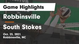 Robbinsville  vs South Stokes Game Highlights - Oct. 23, 2021