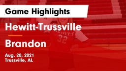 Hewitt-Trussville  vs Brandon  Game Highlights - Aug. 20, 2021