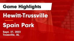 Hewitt-Trussville  vs Spain Park  Game Highlights - Sept. 27, 2022