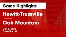 Hewitt-Trussville  vs Oak Mountain  Game Highlights - Oct. 3, 2022