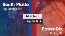 Matchup: South Platte vs. Potter-Dix  2016