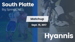 Matchup: South Platte vs. Hyannis 2017