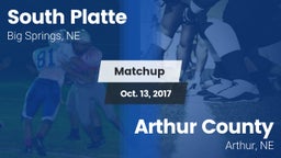 Matchup: South Platte vs. Arthur County  2017
