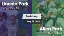 Matchup: Lincoln Park vs. Allen Park  2019