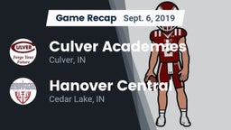 Recap: Culver Academies vs. Hanover Central  2019