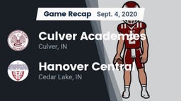 Recap: Culver Academies vs. Hanover Central  2020