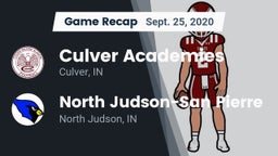 Recap: Culver Academies vs. North Judson-San Pierre  2020