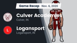 Recap: Culver Academies vs. Logansport  2020