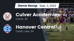 Recap: Culver Academies vs. Hanover Central  2022