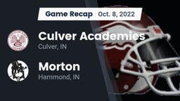 Recap: Culver Academies vs. Morton  2022