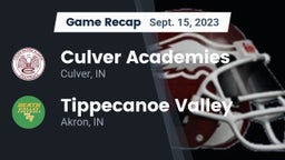 Recap: Culver Academies vs. Tippecanoe Valley  2023