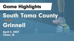 South Tama County  vs Grinnell  Game Highlights - April 4, 2022