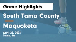 South Tama County  vs Maquoketa  Game Highlights - April 25, 2022