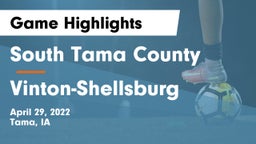 South Tama County  vs Vinton-Shellsburg  Game Highlights - April 29, 2022