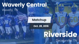 Matchup: Waverly Central vs. Riverside  2016
