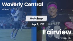 Matchup: Waverly Central vs. Fairview  2017