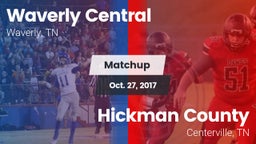 Matchup: Waverly Central vs. Hickman County  2017