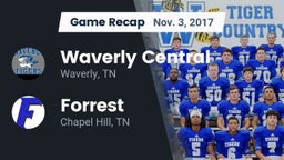 Recap: Waverly Central  vs. Forrest  2017