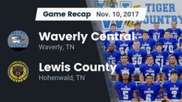 Recap: Waverly Central  vs. Lewis County  2017