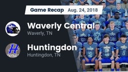 Recap: Waverly Central  vs. Huntingdon  2018