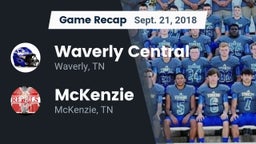 Recap: Waverly Central  vs. McKenzie  2018