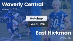 Matchup: Waverly Central vs. East Hickman  2018