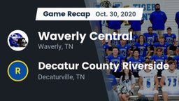 Recap: Waverly Central  vs. Decatur County Riverside  2020