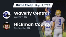 Recap: Waverly Central  vs. Hickman County  2020