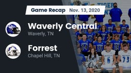 Recap: Waverly Central  vs. Forrest  2020