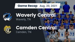Recap: Waverly Central  vs. Camden Central  2021