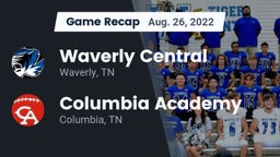 Recap: Waverly Central  vs. Columbia Academy  2022