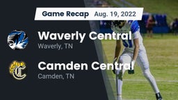 Recap: Waverly Central  vs. Camden Central  2022