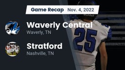 Recap: Waverly Central  vs. Stratford  2022