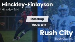 Matchup: Hinckley-Finlayson vs. Rush City  2018