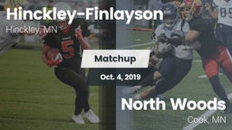 Matchup: Hinckley-Finlayson vs. North Woods 2019