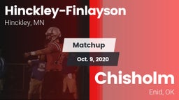Matchup: Hinckley-Finlayson vs. Chisholm  2020