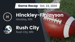 Recap: Hinckley-Finlayson  vs. Rush City  2020