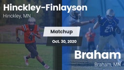 Matchup: Hinckley-Finlayson vs. Braham  2020