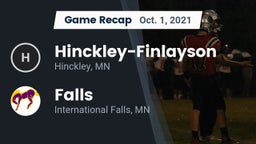 Recap: Hinckley-Finlayson  vs. Falls  2021
