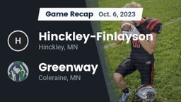 Recap: Hinckley-Finlayson  vs. Greenway  2023